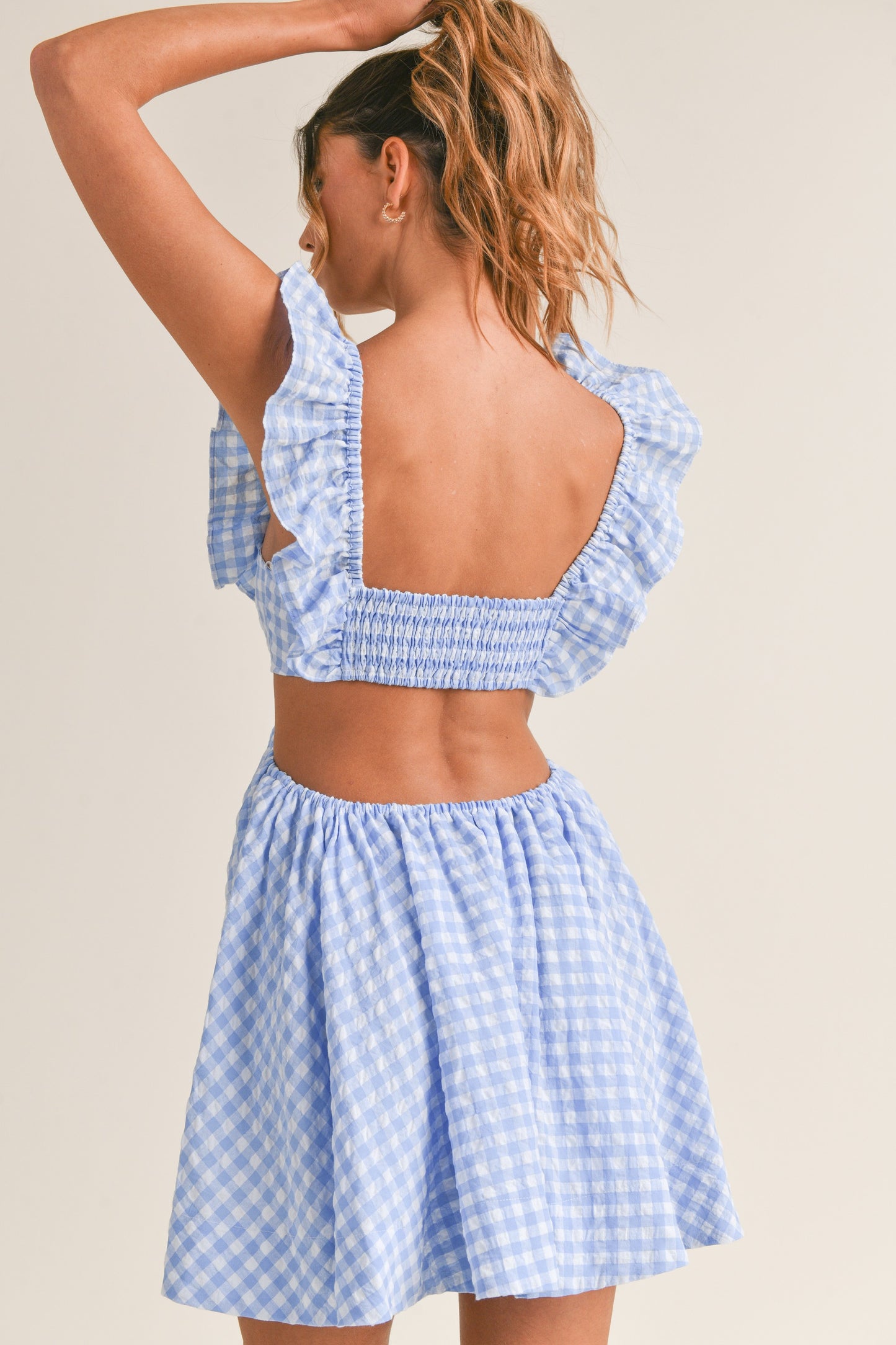 Southern Social Gingham Sweetheart Dress