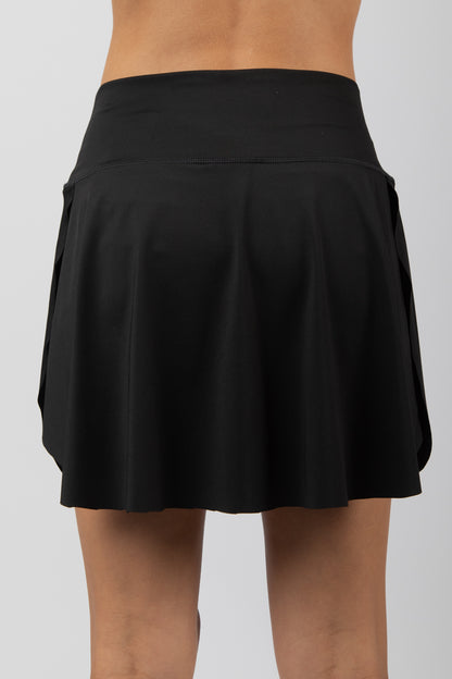 Active Flow Black Skort