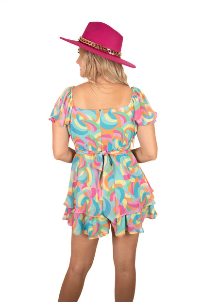 Color Splash Adventure Romper