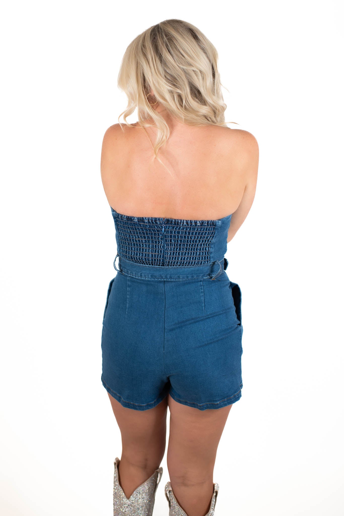 Denim Dreamer Romper