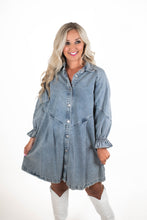 Buttoned Beauty Denim Dress