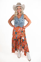 Rope Me In Western Wrap Skirt