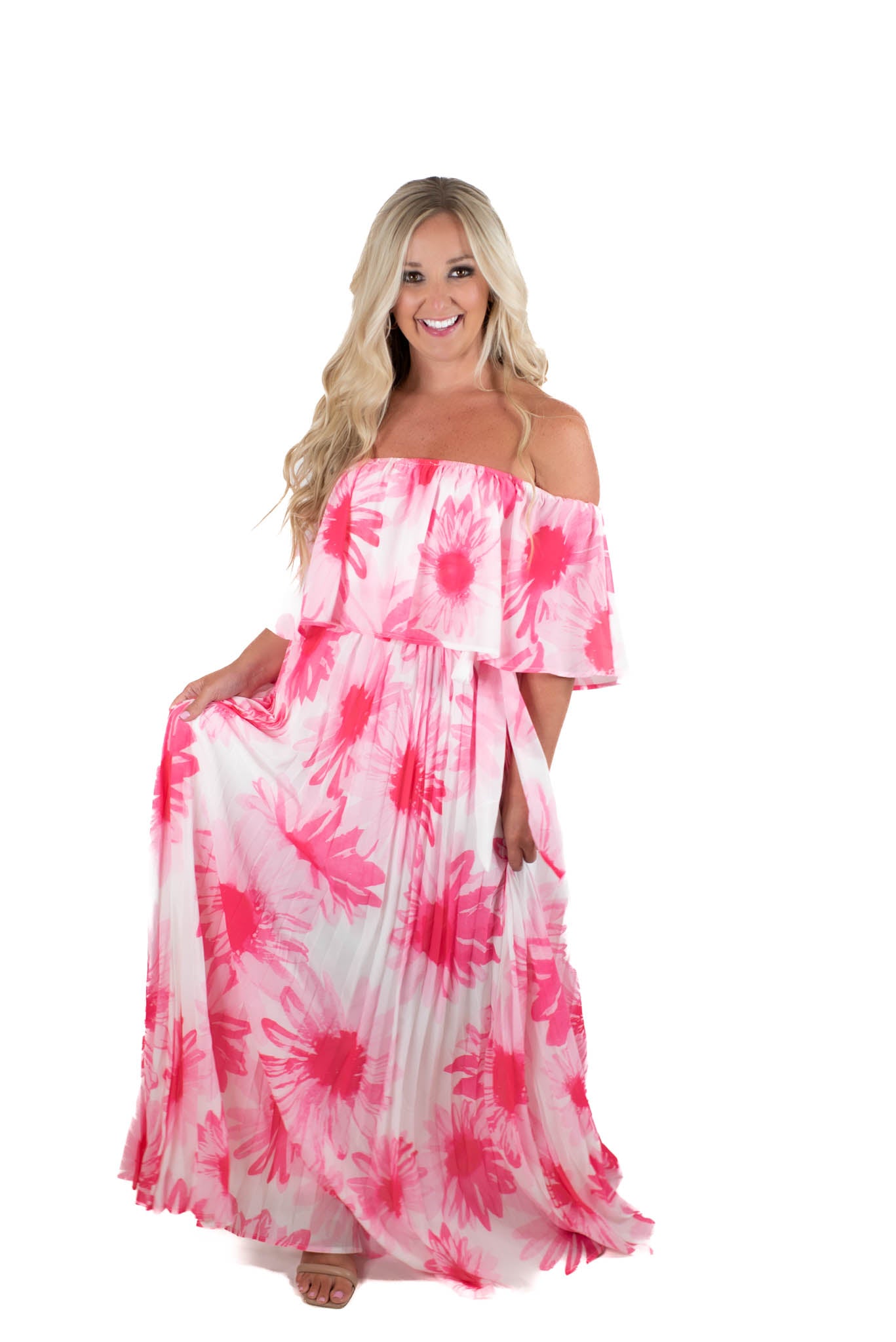 Island Time Floral Maxi Dress