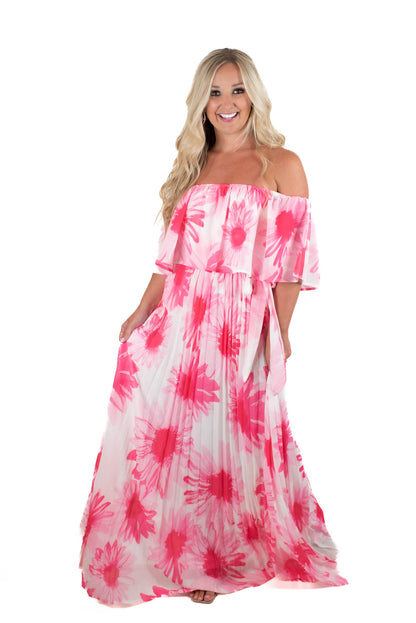 Island Time Floral Maxi Dress