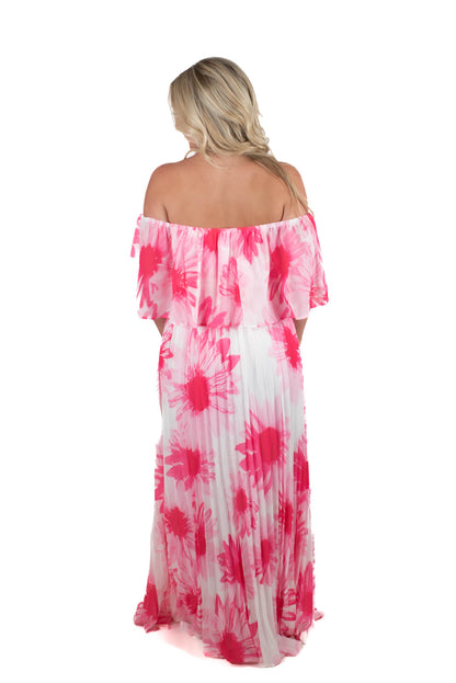 Island Time Floral Maxi Dress