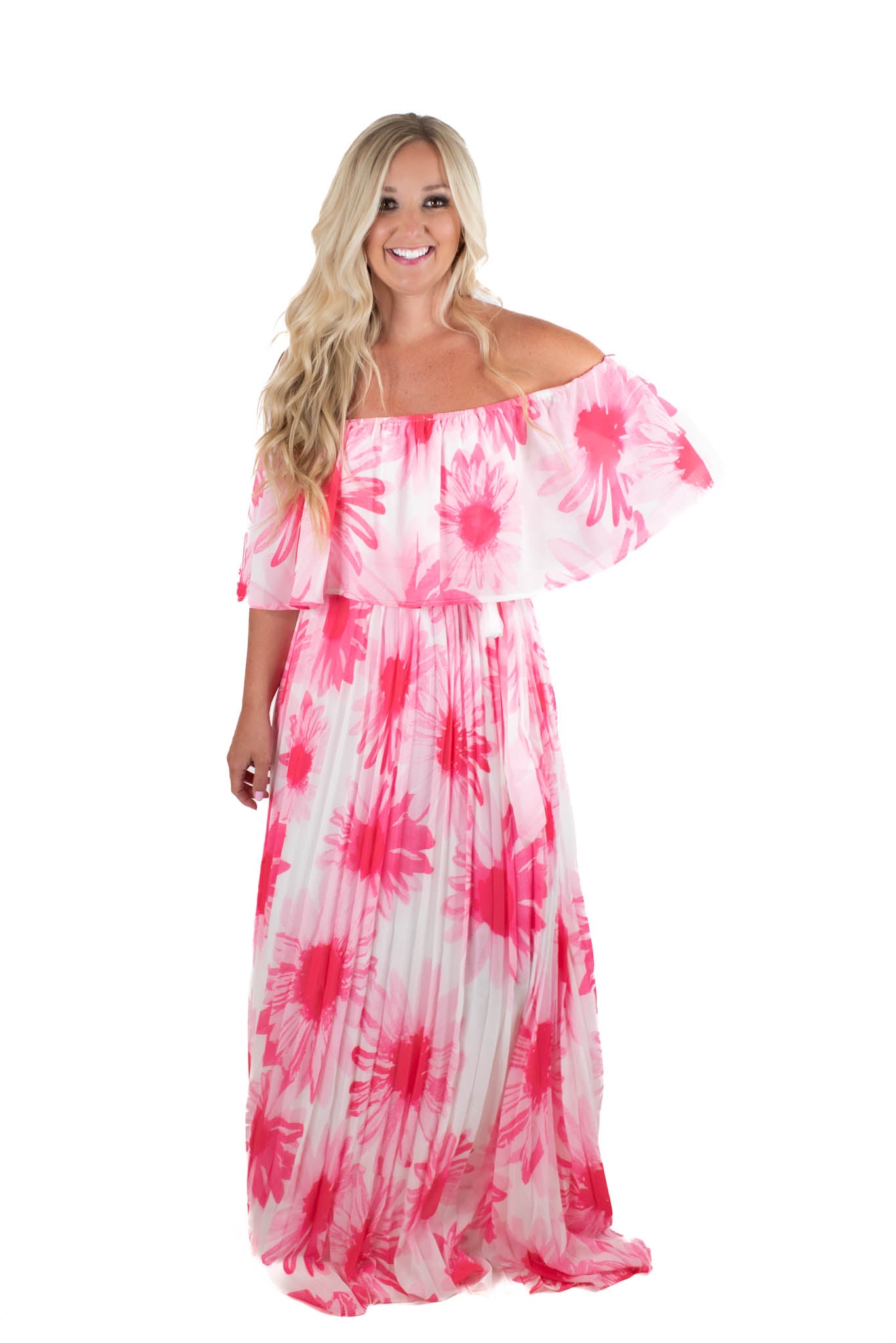 Island Time Floral Maxi Dress