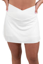 Active Flow White Skort