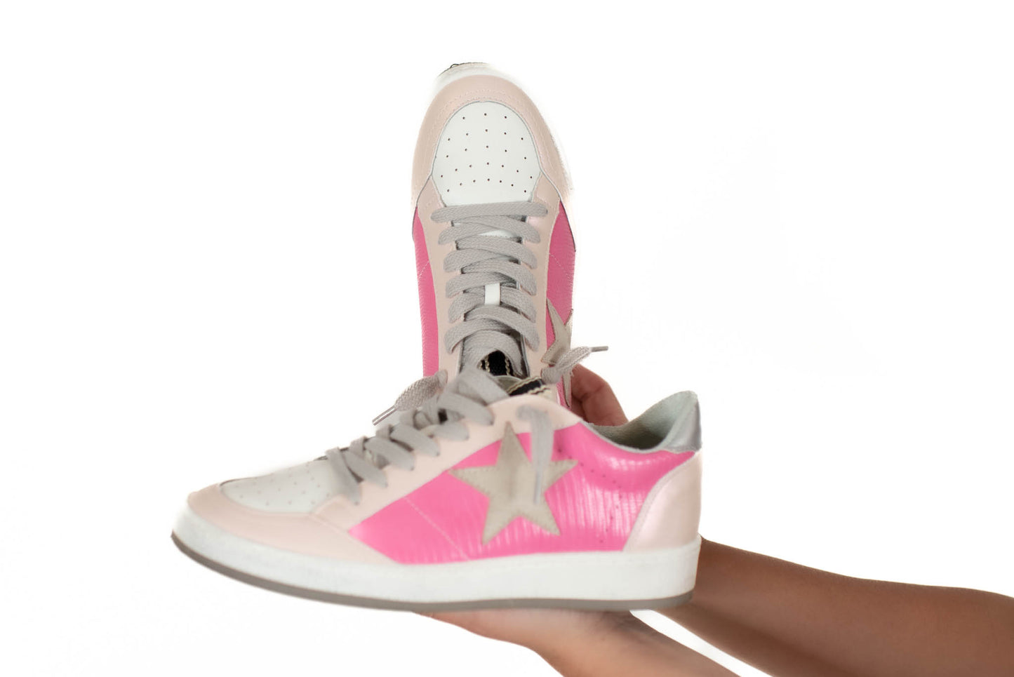 ShuShop Pink Star Sneakers