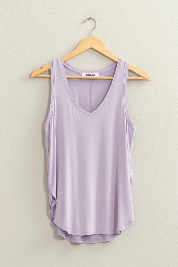 One Step Ahead Lavender Tank