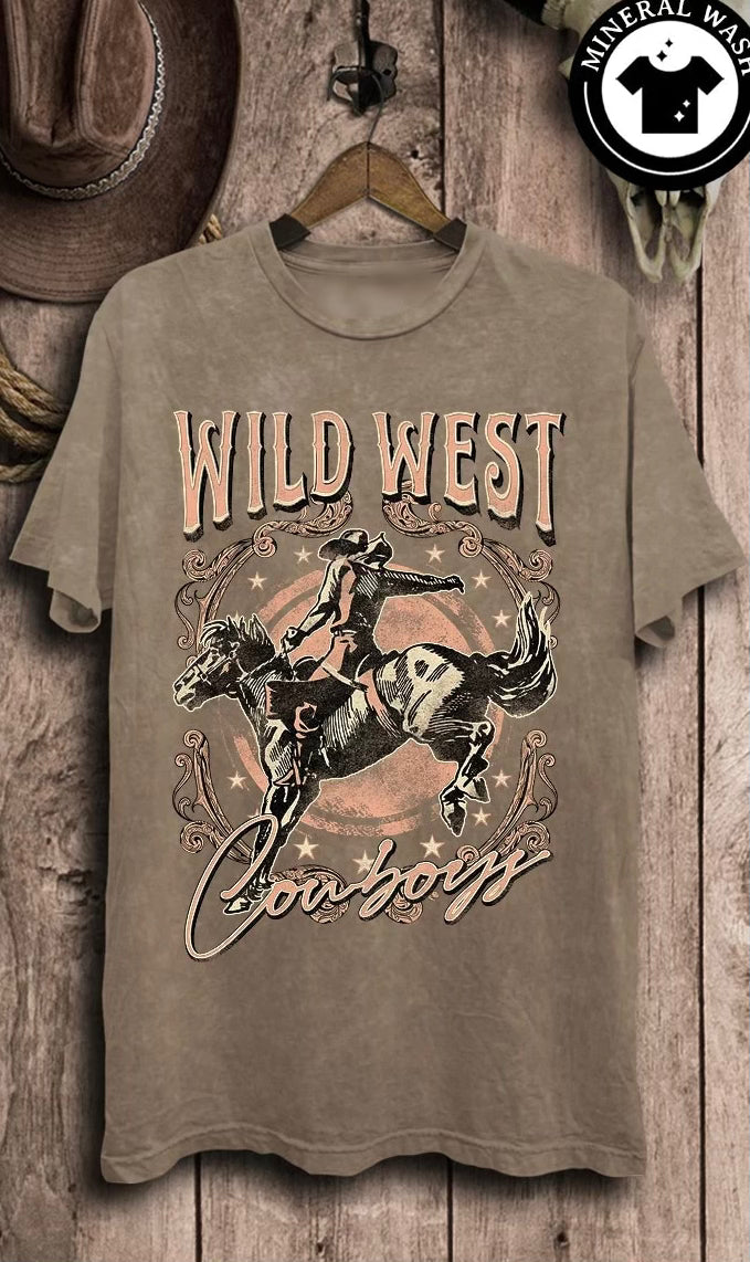 Mocha Wild West Graphic Tee