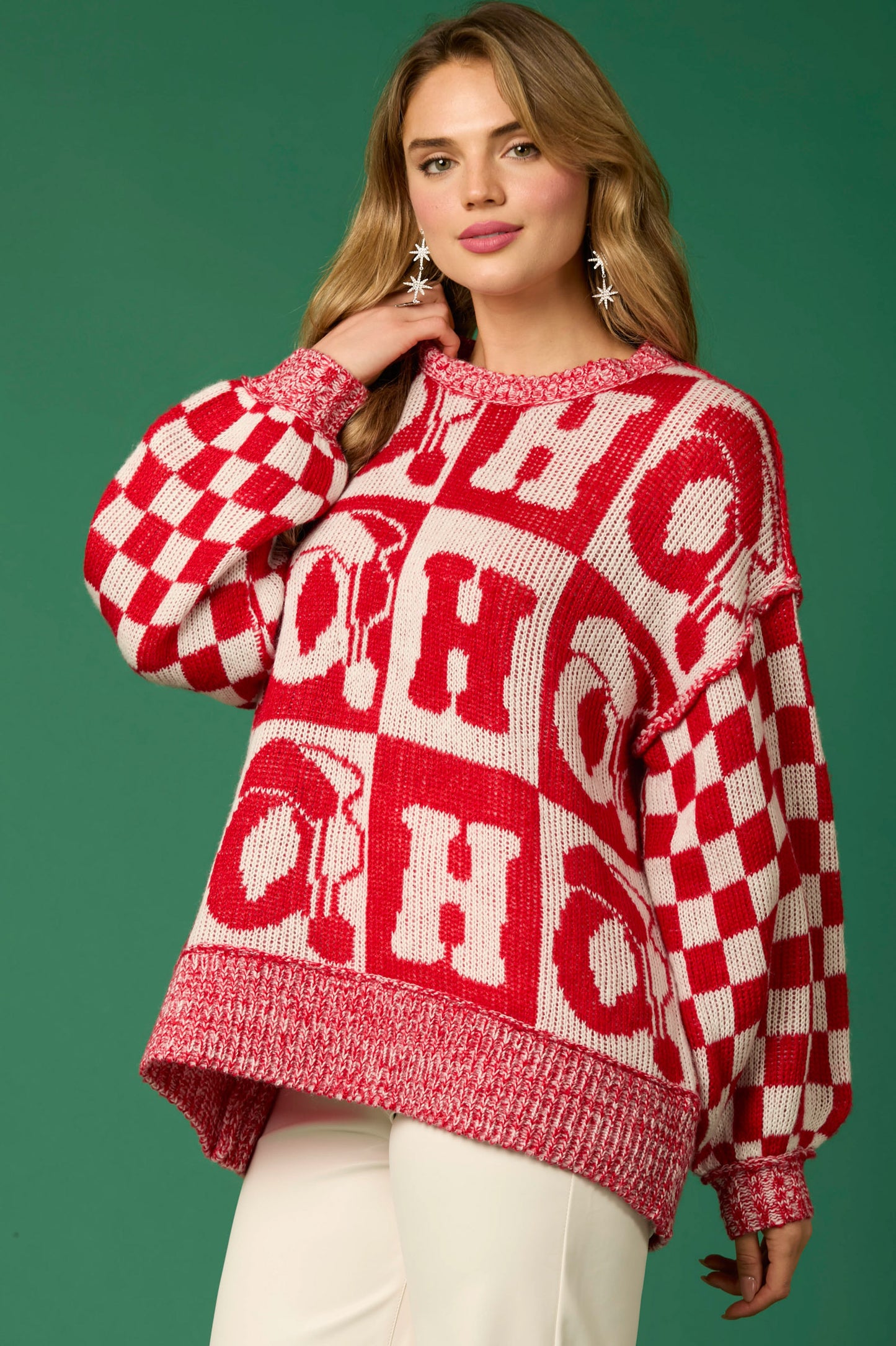 Ho Ho Ho Oversized Sweater