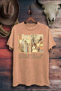 Coral Wild West Graphic Tee