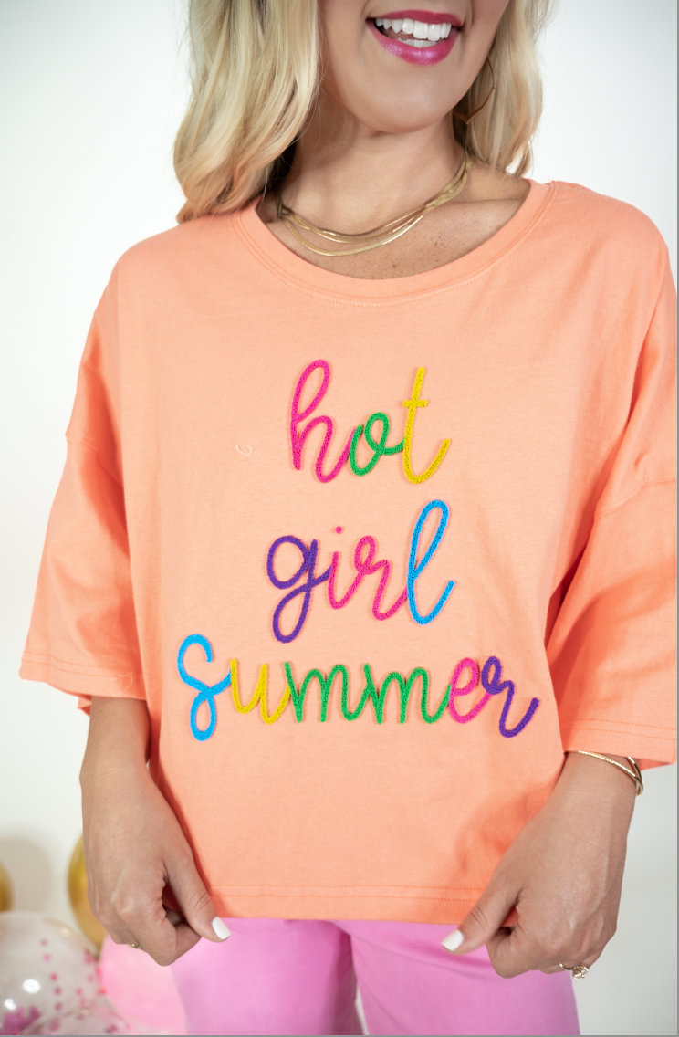 Hot Girl Summer Crop Tee