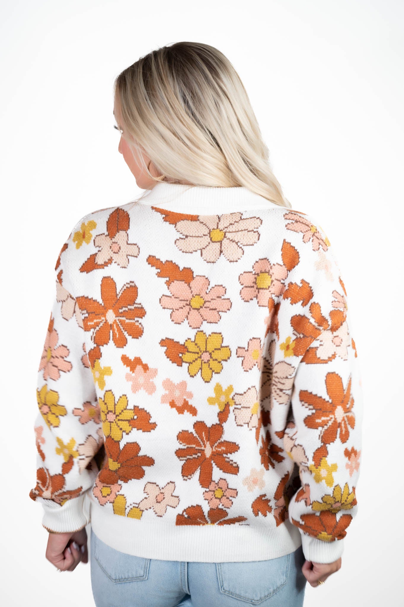 Daisy Floral Sweater