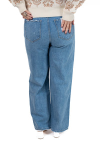 High Rise Vintage Wide Leg Jeans