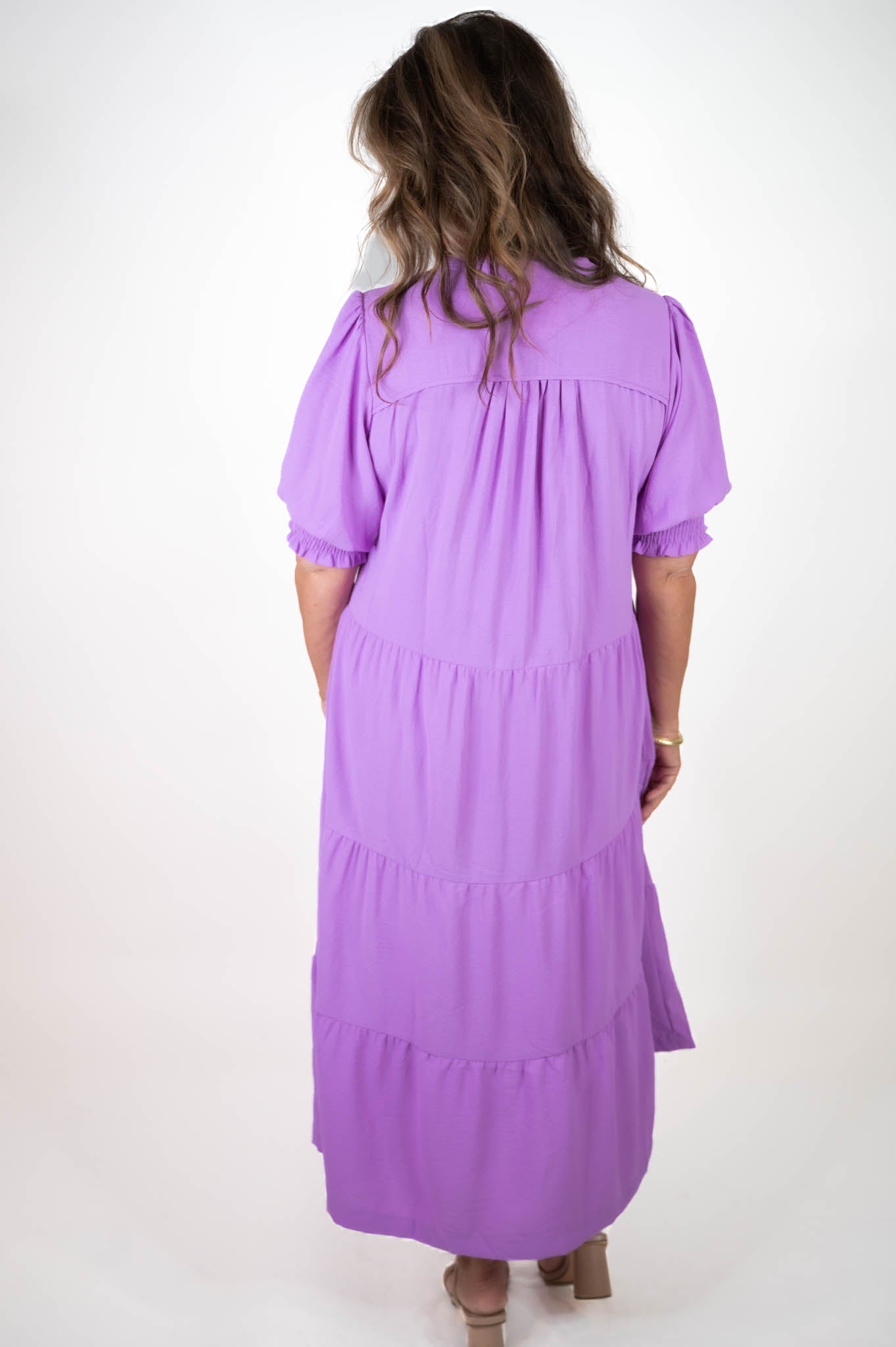 Lavender Midi Dress