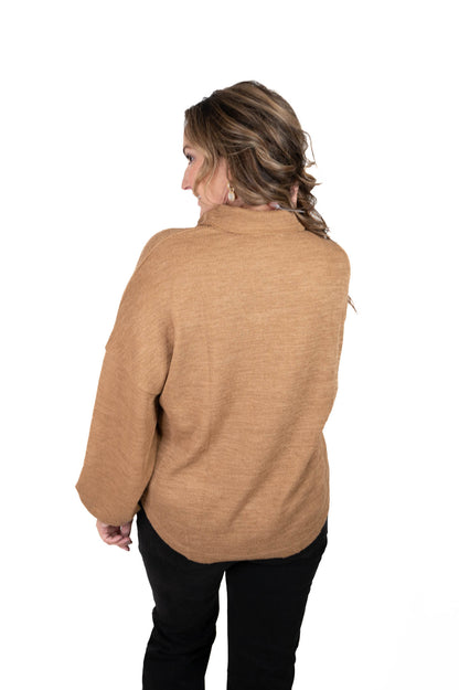 Taupe Oversized Sweater