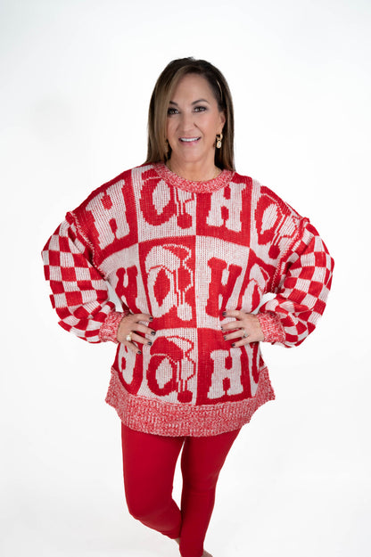 Ho Ho Ho Oversized Sweater