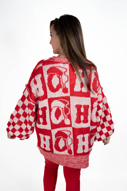 Ho Ho Ho Oversized Sweater