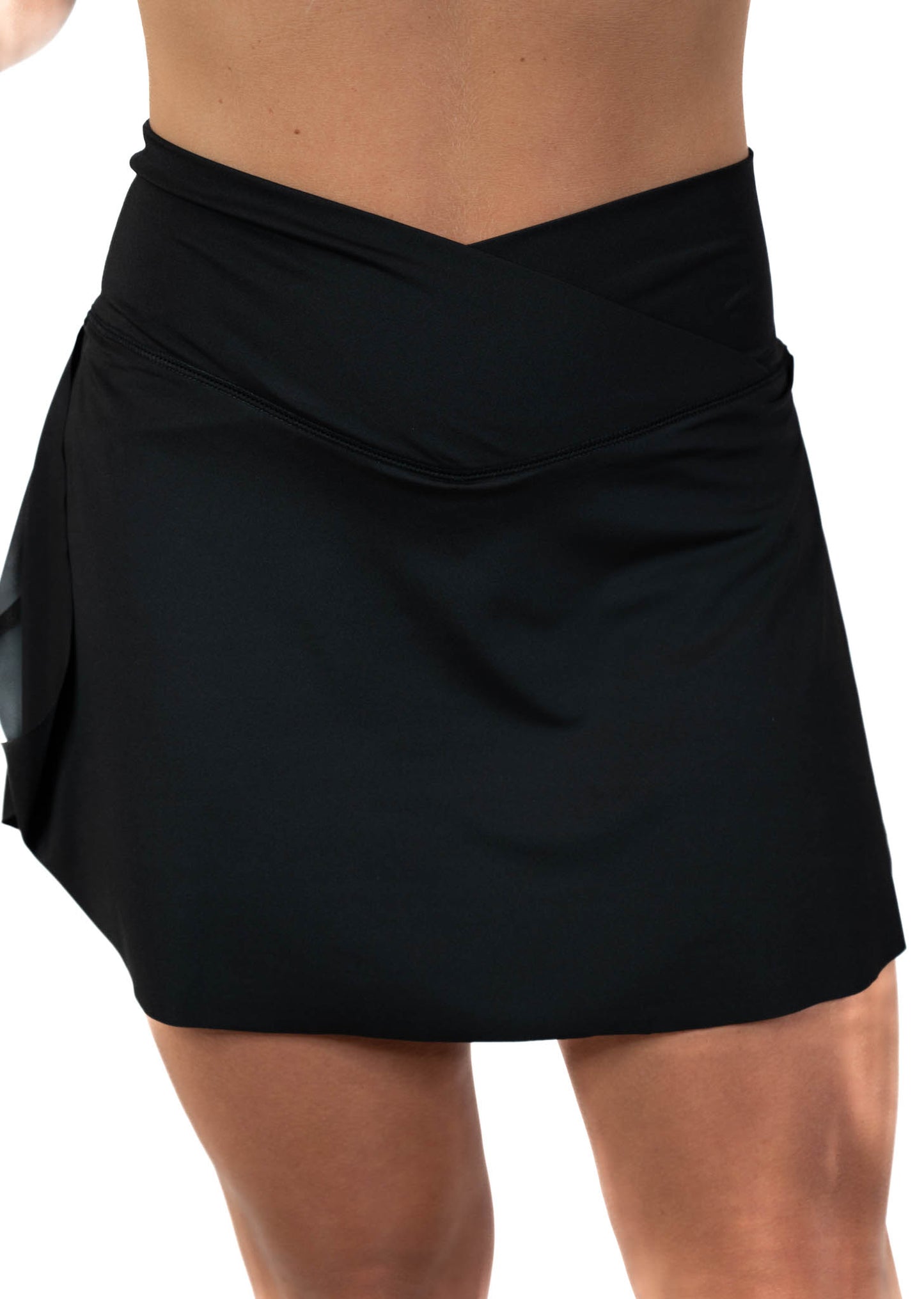 Active Flow Black Skort