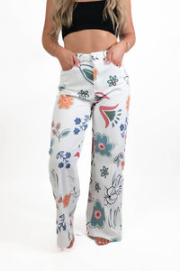 Never Blend In Multi Print Pants