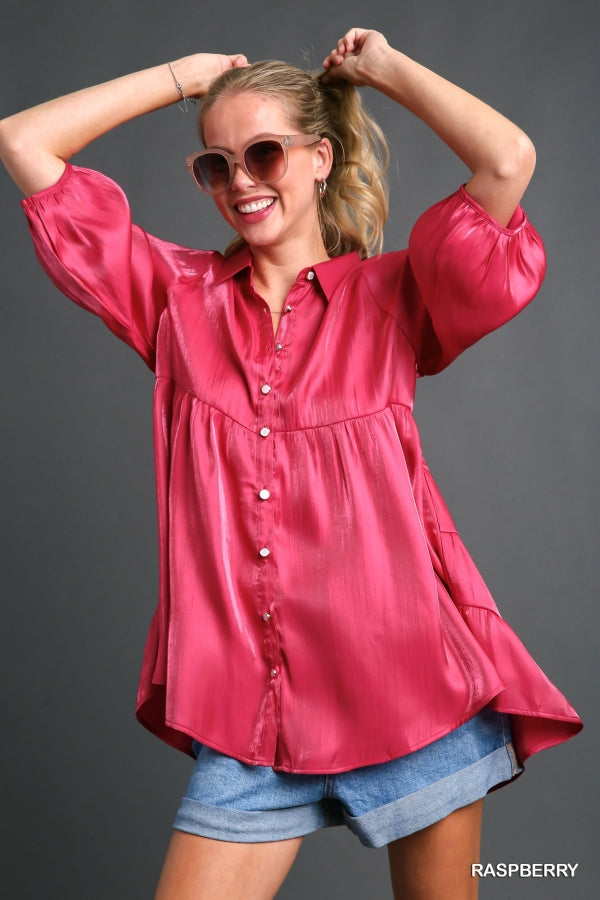 Raspberry Tunic Top