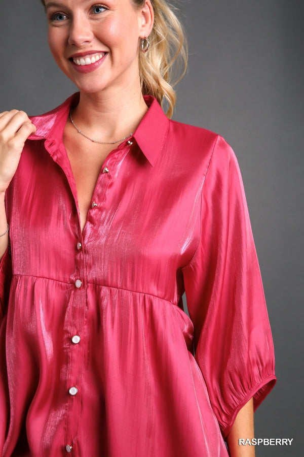 Raspberry Tunic Top