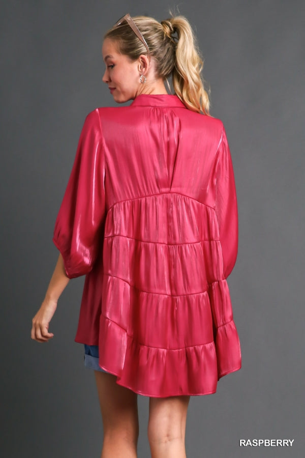 Raspberry Tunic Top