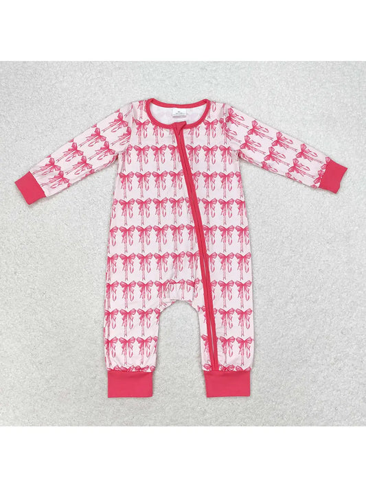 Pink Bows Onesie