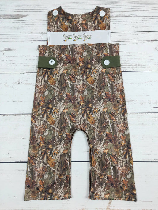 Duck Baby Boy Romper