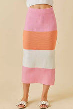 Beach Daze Color Block Skirt