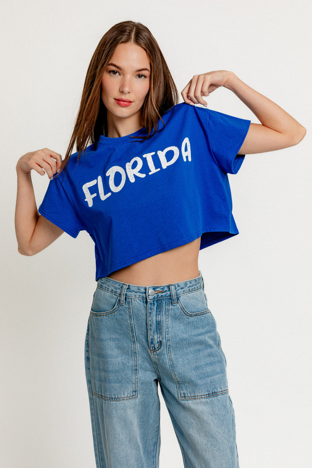 It's Game Time Florida Cropped T-Shirt