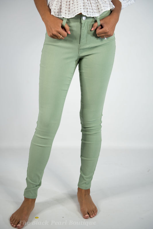 Jade Mid Rise Hyper Stretch Pants