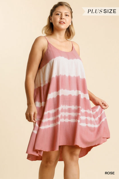 Plus Size Tie Dye Dress